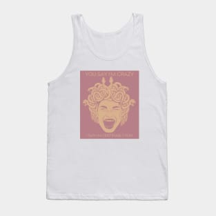 Crazy/Certifiably Fun Vintage! Tank Top